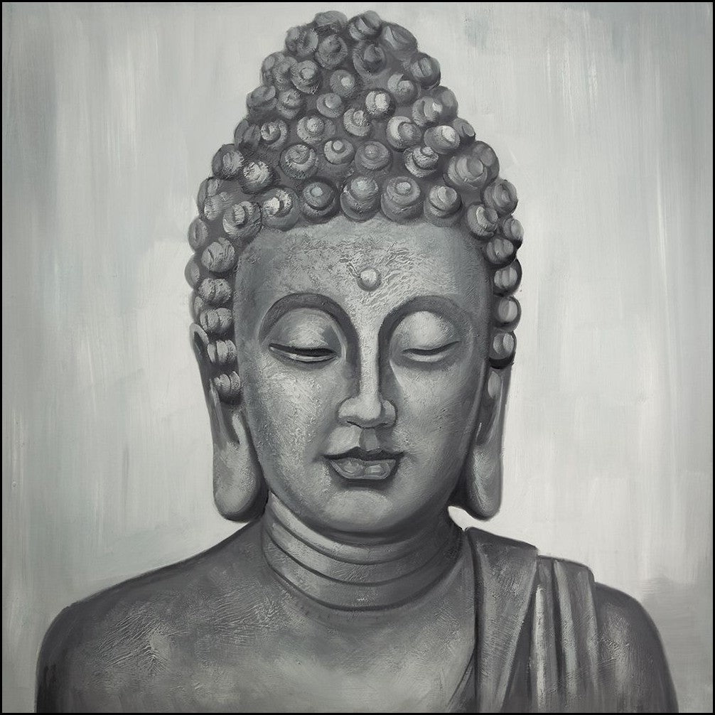 FrameWithout Frame Lord Buddha Sketch Size A3A4