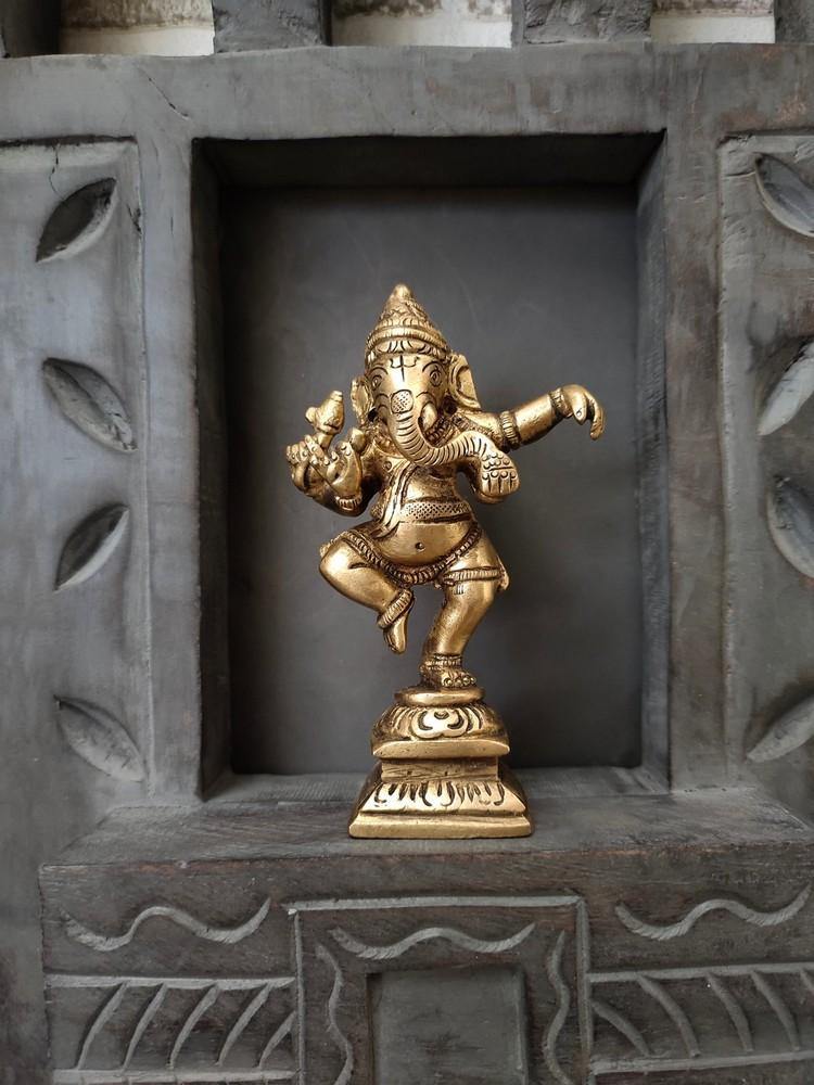 Natraj Ganesha Vintage Frame 11 | Rustic Wall décor | Traditional Wall ...